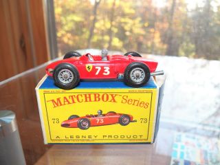Matchbox Series Model 73 Ferrari Racing Car