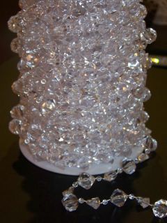 Wedding Garland Hanging Acrylic Crystal Gem Centerpiece Large Gemstone
