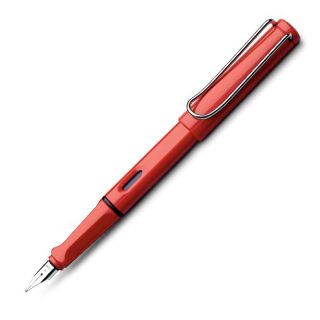 Lamy Safari Fountain Pen Red Extra Fine