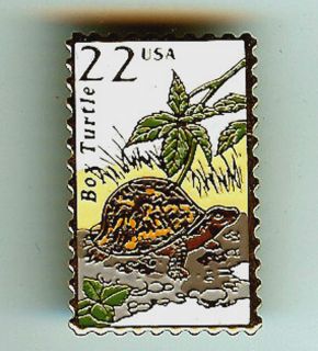 Turtle Metal Postage Stamp Pin Lapel Pins Tie Tac 2326