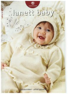 Sandnes Nordic Knitting Book 0612 Lanett Baby 0 4yrs HTF OOP