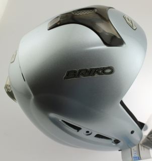 FORERUNNER SPECIAL Snow Ski Snowboard Helmet 58cm Large Metal Ice NEW