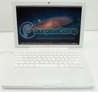 Upgraded Apple MacBook 13 3 Laptop Intel Core 2 Duo 2 GHz 2 GB RAM 80