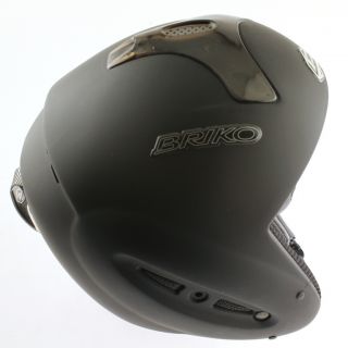 Fr Special Snow Ski Snowboard Helmet Matte Black 58cm Large New