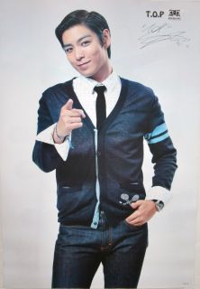 Big Bang Top Pointing Poster Korean K Pop Music