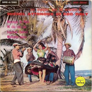 Michel Attenoux Geo Daly French Latin Jazz 60s EP Saphir 5076