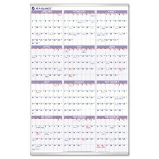 Glance Recycled Yearly Wall Calendar Large Wall 2013 PM12 28