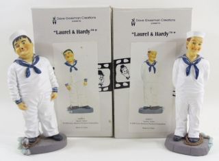 Laurel Hardy Sailors Dave Grossman Figures Scultpure Lhdy 5 6