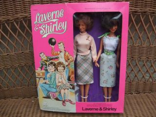Laverne Shirley Dolls 1977 Mego RARE NRFB MIB HTF