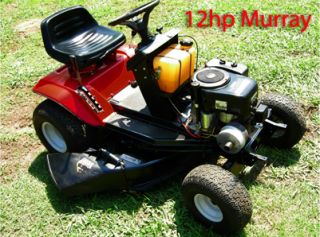 Murray Riding Lawn Mower with Trailer New Tires