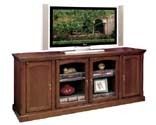 74 Maple TV Console Cabinet Stand for HDTV LCD Plasma