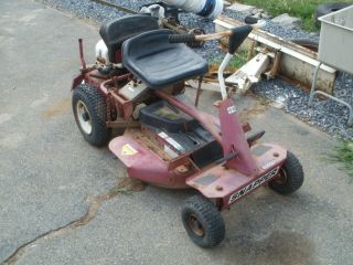 Vintage Snapper Hi Vac Riding Lawn Mower for Parts or Restore