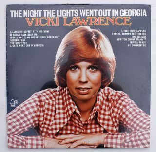 SEALED Vicki Lawrence The Night Teh Lights Went Out in Georgia LP Bell