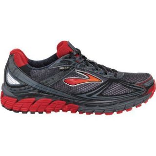 Mens Brooks Ghost GTX Athletic Running Shoes Lava Black