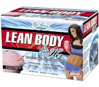 Labrada Nutrition Lean Body Meal Replacements 20 Packs