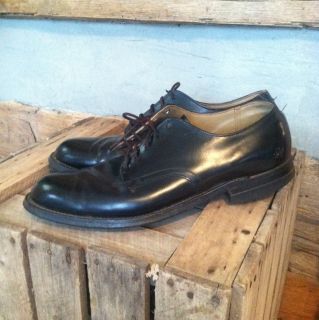 Vintage Leavenworth Prison Military Shoe Handmade in USA Size 9R