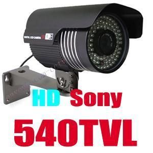 HD 540TV 1 3 Sony Color CCD 84LED 0 05LUX CCTV Camera