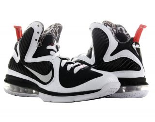 Nike Lebron 9 White White Black Sport Red Mens Basketball Shoes 469764