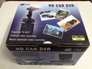 Display HD 1080p 6 LED TV OUT Car VIDEO dvr Vehicle Camera