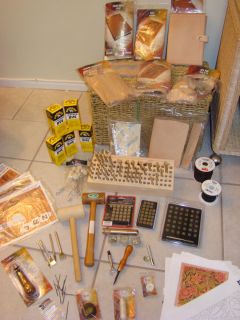 Leather Tools Huge Lot Leathercraft Leather Craft Tooling Tandy