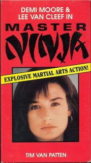 Master Ninja starring Demi Moore Lee Van Cleef VHS Martial Arts Action