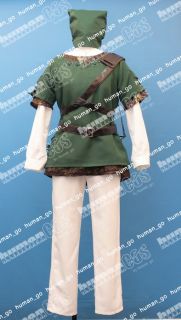 The Legend of Zelda Zelda Link Cosplay Costume Size L