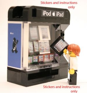 Lego Custom Vending Machine Accessories 10185 10182 Instructions