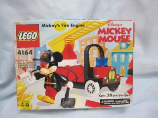 New LEGO Mickeys FIre Engine 4164 Set NIB Mouse Disney Retired HTF