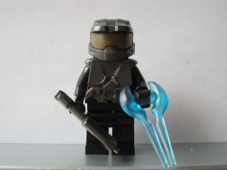 Lego Halo Steel Spartan Master Chief Minifig New