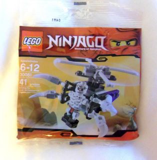 Sealed LEGO Ninjago 30081 Skeleton Chopper bagged set NEW Rare polybag