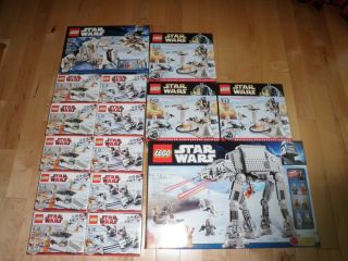 Lego Star Wars Hoth Collection 8129 7749 8084 8083 8089 MISB