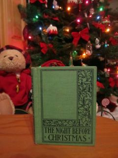 1935 The Night Before Christmas Wee Book for Wee Folks Clemont C