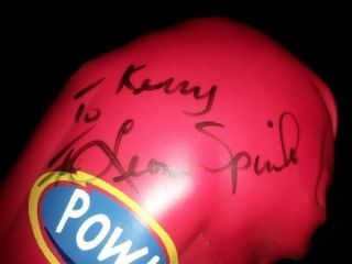 Leon Spinks Autographed Kids Boxing Glove Price Reduction