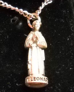 Sterling Silver St Leonard Medal