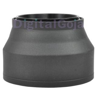 72mm Rubber Collapsible Lens Hood for Nikon D90 D200 D300 D3000 D5000