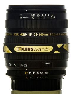 Lens Band Stop Zoom Creep for Canon 18 200mm in Band Aid