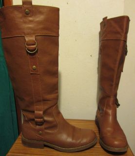 Ladies Old Navy Brown Knee High Boots Size 9