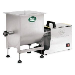 Lem 20 lb 654 Stainless Steel Manual Meat Mixer