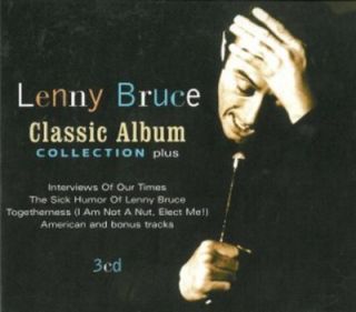 Lenny Bruce Classic Album Collection Plus Remastered Box Set New