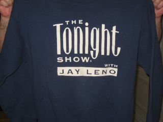 New The Tonight Show with Jay Leno Sweathshirt Large