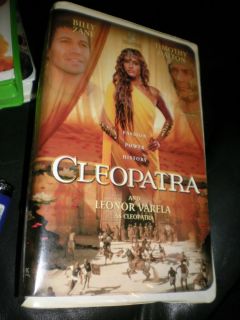 VHS 1999 Clamshell Case starring Leonor Varela as Cleopatra