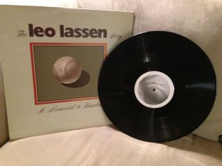 The Leo Lassen Story LP Seattle Rainiers Baseball