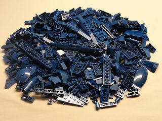 400 Lego Dark Blue Bricks Base Plates 10190 10182