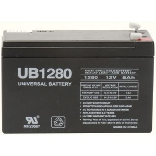 for 7Ah or 8AH Leoch Peg Perego DJW12 8HD 12V 8AH 20hr Battery