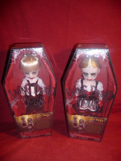 LOT OF TWO MEZCO LIVING DEAD DOLLS SCARY TALES VOL 3 HANSEL AND GRETEL