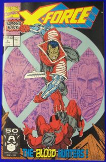 Force 2 NM 2nd Appearance of Deadpool Rob Liefeld