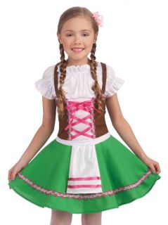 Kids Gretel German Oktoberfest Girls Halloween Costume