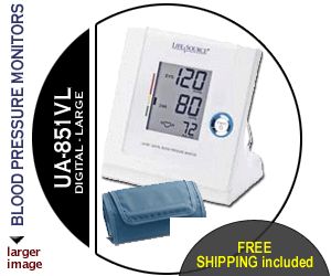 LifeSource UA 851VL Automatic Blood Pressure Monitor