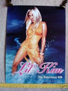 Lil Kim Promotional Poster Notorious Collectible