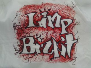 Limp Bizkit Black Red Logo T Shirt New Size Large